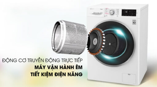 Máy giặt LG Inverter 9 kg FC1409S4W