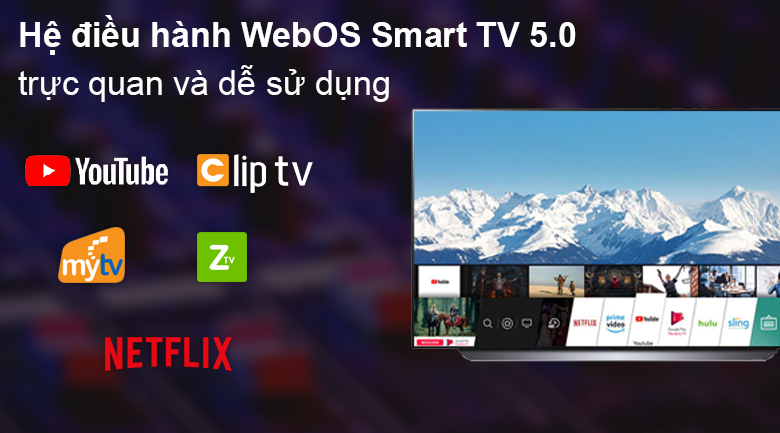 Smart Tivi OLED LG 4K 65 inch 65C1PTB