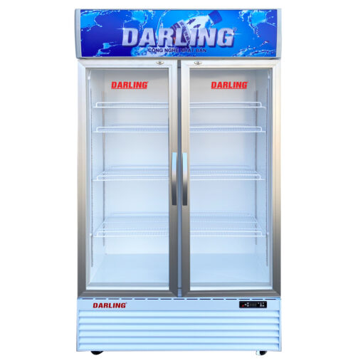 TỦ MÁT 2 CÁNH ĐÈN LED 630L DL-7000A2