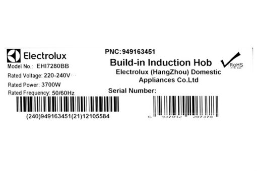 Bếp từ đôi lắp âm Electrolux EHI7280BB kính Ceramic