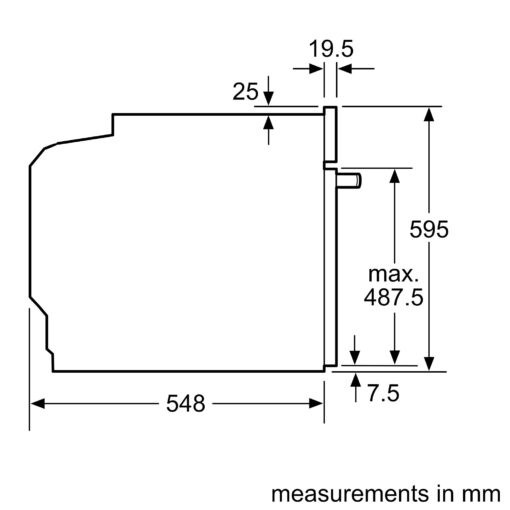 Lò nướng Bosch HBA5570S0B serie 6
