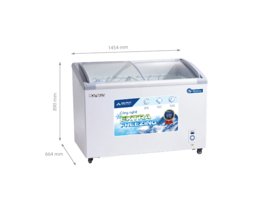 Tủ đông trưng bày Hòa Phát Inverter HSF AD8451.C1 451 lít