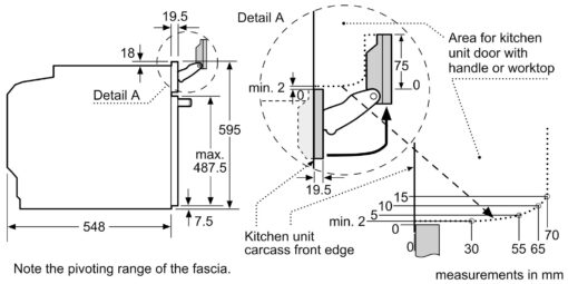 Lò nướng kết hợp hấp Bosch HSG7361B1 serie 8
