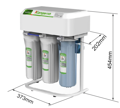 Máy lọc nước Kangaroo chân quỳ 6 lõi KGRP68EC