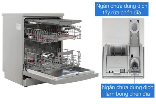 Máy rửa bát độc lập Bosch 14 bộ SMS6ECI04E serie 6
