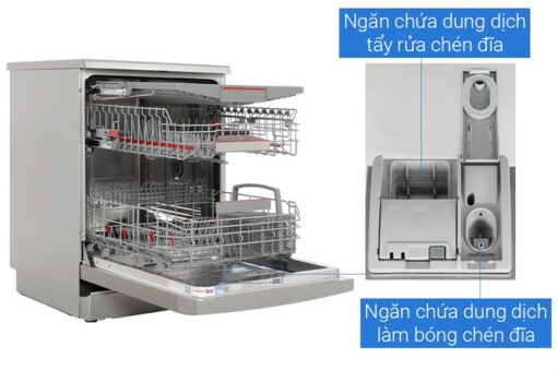Máy rửa bát Bosch 14 bộ SMS6ZCI37Q serie 6