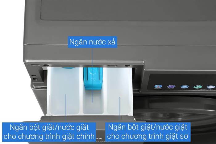 Máy giặt lồng ngang Casper inverter 10.5 kg WF-D105VGR1