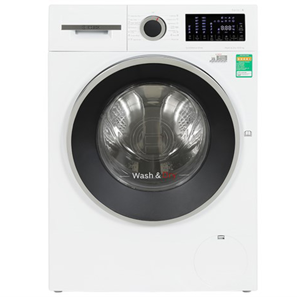 Máy giặt 10kg cửa trước Bosch lồng ngang sấy 6 kg WNA254U0SG