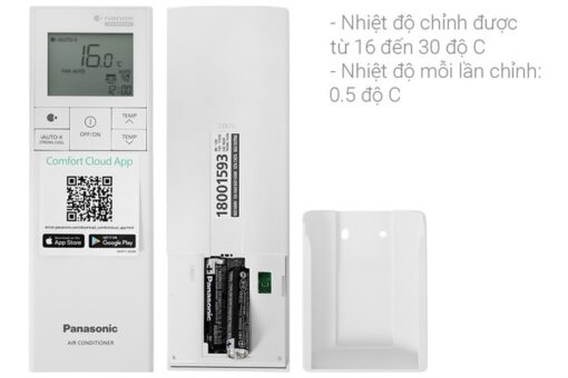 Điều hòa Panasonic Inverter 8700btu 1 HP CU/CS-XU9ZKH-8