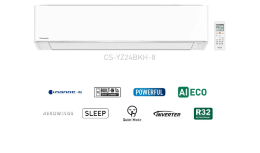 Điều hòa hai chiều Panasonic 2.5HP 24200btu CS-YZ24BKH-8