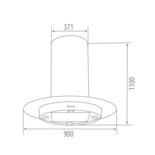 Máy Hút Mùi Độc Lập Canzy CZ-350C