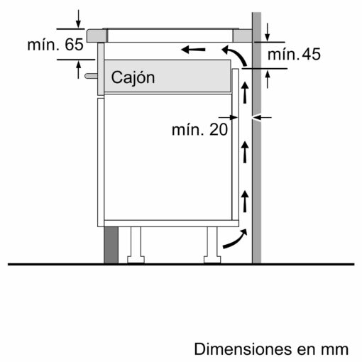 Bếp từ 3 vùng nấu Bosch PIJ631HC1E serie 6
