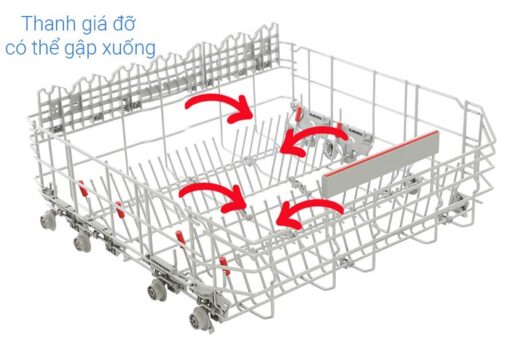 Máy rửa chén độc lập 13 bộ Bosch SMS6ECI93E