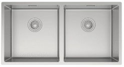 Chậu rửa Inox 2 hố Hafele 87cm HS24-SSN2S-870 567.24.437