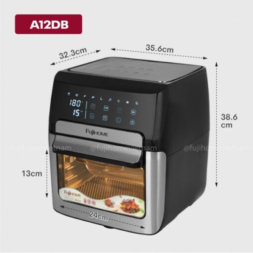 Nồi chiên không dầu Fujihome A12DB 12Lít
