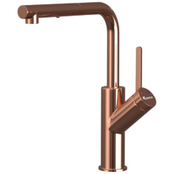 Vòi rửa Konox dây rút Artan Rose Gold nóng lạnh
