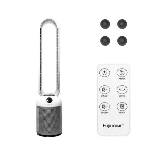 Quạt không cánh tích hợp lọc không khí Fujihome BF307DC