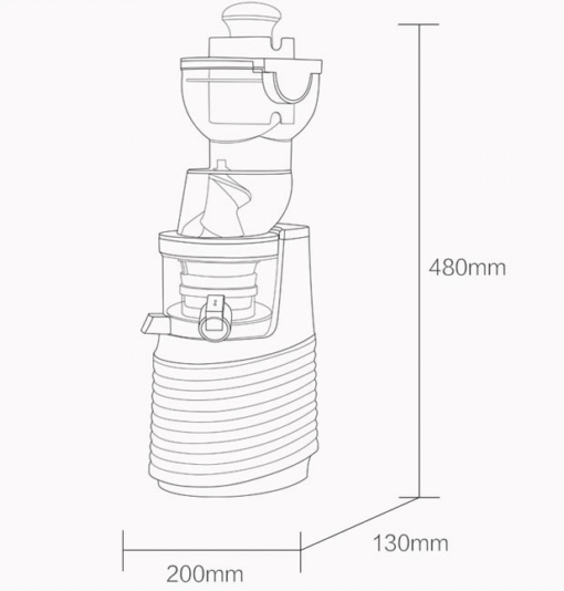 Máy ép chậm trái cây Xiaomi BUD BJ-32