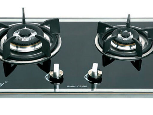 Bếp gas âm 2 vùng nấu Canzy CZ-662