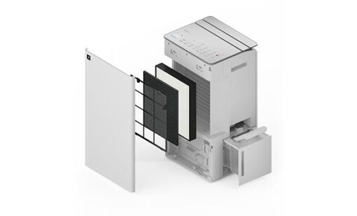 Máy hút ẩm kết hợp lọc không khí Sharp DW-T30FV-W (77m²/30lít)