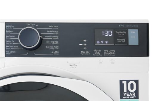 Máy sấy bơm nhiệt Electrolux 8 kg EDH804H5WB