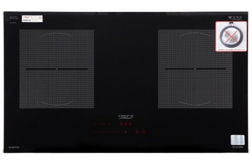 Bếp từ 2 vùng nấu Chef's EH-DIH666 kính Schott Ceran