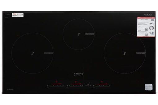 Bếp từ 3 vùng nấu lắp âm Chef's EH-IH536 kính Schott Ceran