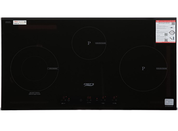 Bếp từ hồng ngoại ba vùng nấu Chef's EH-MIX544P Schoot Ceran 5500W