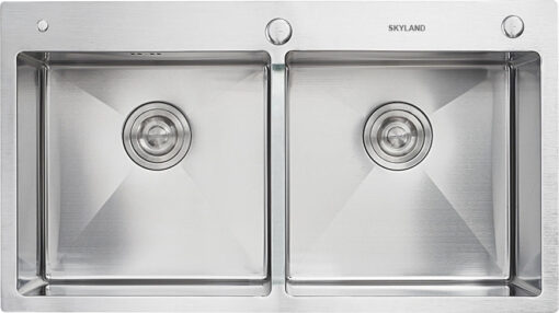 Chậu rửa inox 2 hố Eurosun Skyland EU-8245C