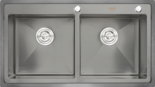 Chậu rửa 2 hố Eurosun 82cm Skyland EU-8246HS