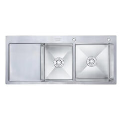 Chậu rửa bát inox SU304 2 hố Faster FS 11046HLS