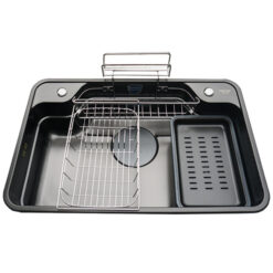 Chậu rửa bát inox 1 hố Faster 80cm FS 8050B1