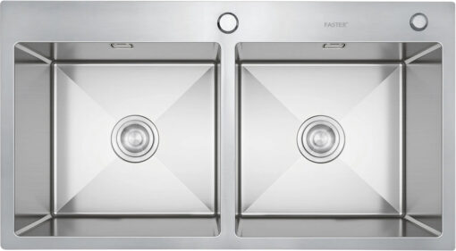 Chậu rửa Faster 2 hố FS 8245HA Inox SUS304