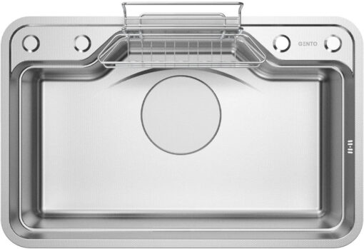 Chậu rửa 1 hố chống xước Gento GT04-7848 Smart