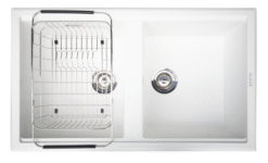 Chậu rửa Konox 2 hố Granite Sink 86cm Phoenix Smart 860 White