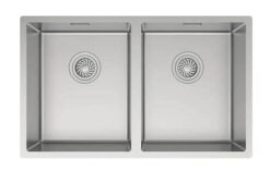 Chậu rửa Inox 2 hố Hafele 75cm HS24-SSN2S-750 567.24.427