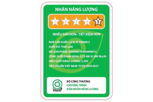Điều hoà 2 chiều LG Inverter 9200btu 1 HP IDH09M1