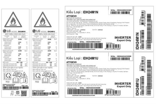 Điều hòa LG Inverter AI Air 2 chiều 24.000btu 2.5HP IDH24M1