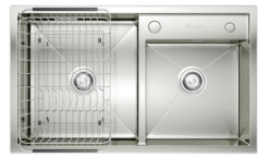 Chậu rửa Konox 2 hố lệch Overmount Sink 78cm KN7847DO