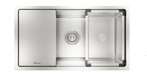 Chậu rửa Konox 1 hố chống xước Workstation Sink KN8146SU Dekor