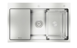 Chậu rửa Konox 1 hố 81.2cm chống xước Workstation Sink KN8151TS Dekor