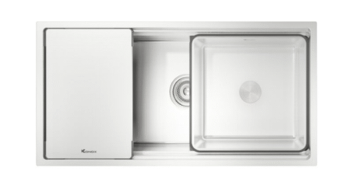 Chậu rửa Konox 1 hố chống xước Workstation Sink Undermount 86cm KN8644SU Dekor