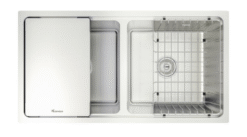 Chậu rửa Konox 2 hố chống xước Workstation Sink Undermount KN8646DU Dekor