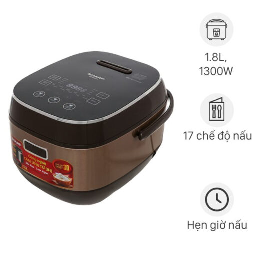 Nồi cơm điện 1,8L Sharp KS-IH191V-GL
