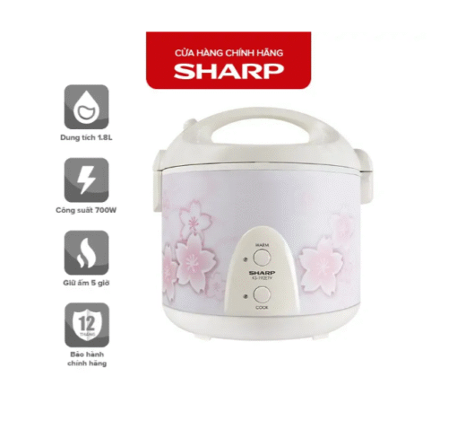 Nồi cơm điện Sharp 1.8 lít KS- N192ETV SP
