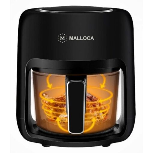Nồi chiên không dầu thủy tinh 2,5lít Malloca MAF-25B