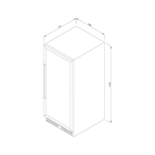 Tủ bảo quản rượu vang Malloca 379 lít MWC-180BG