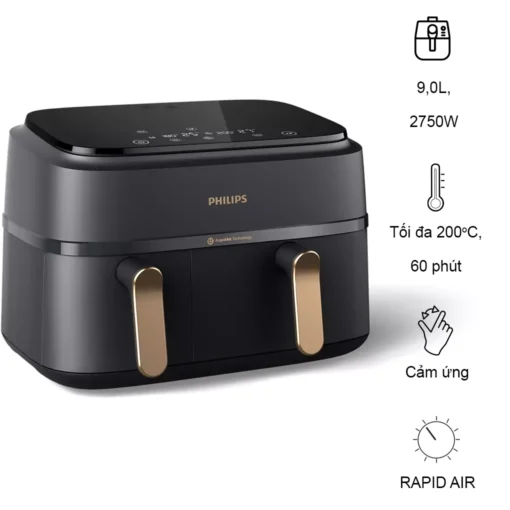 Nồi chiên không dầu Philips 9 lít NA352/00