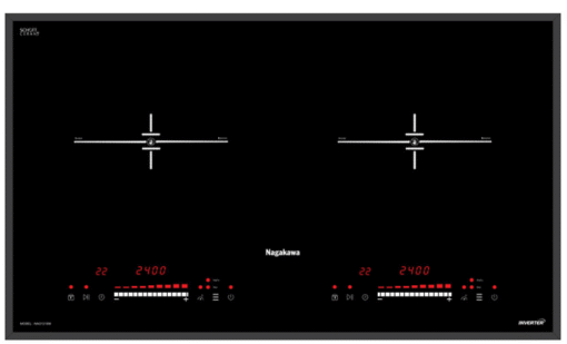 Bếp đôi điện từ Inverter Nagakawa NAG1215M