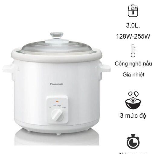 Nồi nấu chậm Panasonic 3 lít NF-N31AWRA
